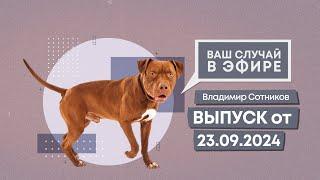 Ваш случай в эфире. Выпуск от 23.09.2024