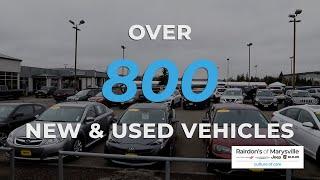 Over 800 New & Used Vehicles! We Have The Selection | Rairdon's of Marysville