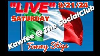 Saturday 9/21/24 LIVE Kawfee Talk W/Tommy Stigs @ The Social Club