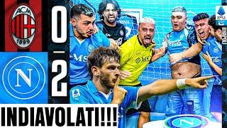  INDIAVOLATI!!! MILAN 0-2 NAPOLI | LIVE REACTION NAPOLETANI HD