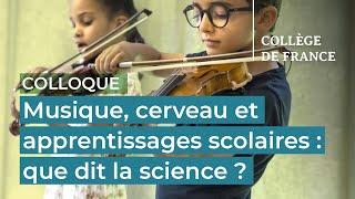 Musique, cerveau et apprentissages scolaires : que dit la science ? (1) - S. Dehaene (2023-2024)