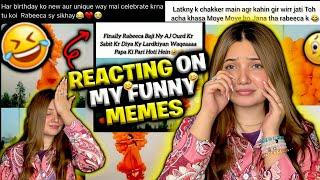 REACTING ON MY PRE BIRTHDAY MEMES |