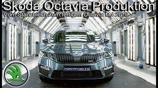  Skoda Octavia RS Produktion | Vom Stanzblech zum Octavia Production Plant Assembly Line Footage