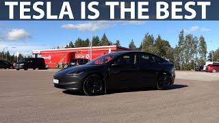 Tesla Model 3 LR Highland range test