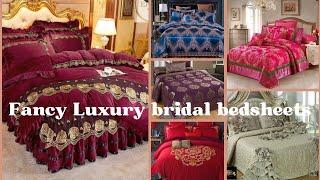 Trendy And Beautiful Wedding Bedsheets Design|Fancy Bedsheet Designs|Fashion on EARTH