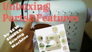 #SewSimple #sewing #machine #sew #simple Sewing Machine by SEW SIMPLE Unboxing! | Features