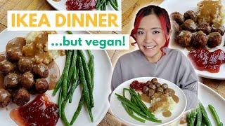 Tasting IKEA PLANT BALLS + Vegan Ikea Dinner Plate