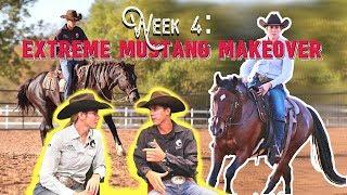 4 Weeks with Wild Mustangs | EXTREME MUSTANG MAKEOVER | Team Effort!