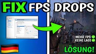 Mount & Blade 2 FPS Drops & Lags LÖSEN (100% Fix)