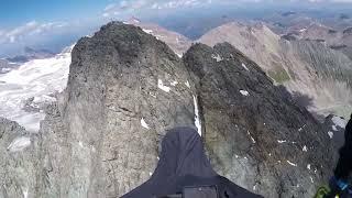 Paragleiten mit zwei Steinadlern auf über 4000 Meter am Glockner.....