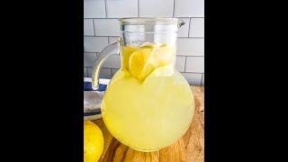 Homemade Lemonade Recipe.