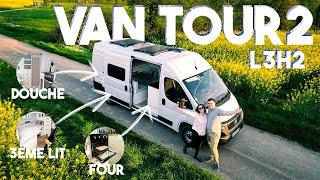 VAN TOUR de notre Fiat Ducato L3H2 VASP entièrement EQUIPE !