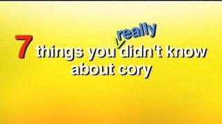 Things You Don't Know About Cory || Glee Special Features Season 1