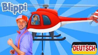 Blippi Deutsch - Blippi erkundet einen Feuerwehrhubschrauber | Abenteuer und Videos für Kinder