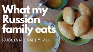 What a Russian Family Eats in a Week/Russian Homemade Food/Food Expenses In Russia