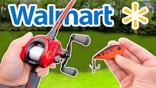 $100 Walmart Budget Fishing Challenge (Rod, Reel, Lures)