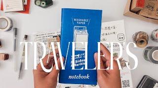 TRAVELER'S notebook : Washable Paper | #iambrownholic