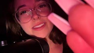 ASMR slow and gentle comforting words with hand movements