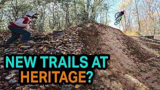 NEW Trail at Heritage! Hipster Jump/Hip Trail Preview