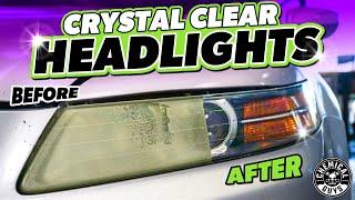 How To Clean, Polish & Restore FOGGY Car Headlights Back To Clear!