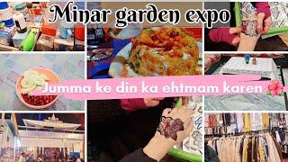 Minar Garden Expo Hyderabad  |Jumma ke din ka ehtmam karen | Friday routine vlog #daily vlogs