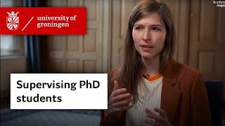 Learn how to supervise PhD students effectively.