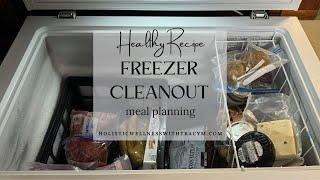 Freezer Cleanout Meal Planning