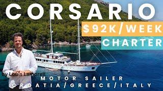 S/Y Corsario  / CLASSIC Style - MODERN Technology Yacht Charter Vacation in Croatia