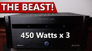 BEASTLY 450x3 Home Theater Amplifier | Emotiva XPA-DR3 Differential Reference Amplifier