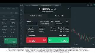 Investago | xStation 5 Tutorials | Entering An Order, Opening & Closing A Trade And The Terminal