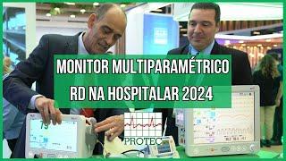 Monitor Multiparamétrico RD e Régua de Gases - Protec na Hospitalar 2024