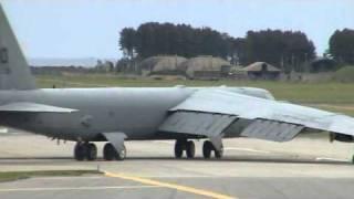 B-52. Smokey departure from Leuchars