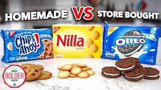 Recreate Your Favorite Store-Bought Cookies at Home: Oreo, Nilla Wafers & Chips Ahoy!