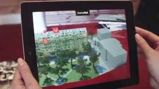 Интерактивный макет реконструированного жилого дома KR Properties от PlayDisplay