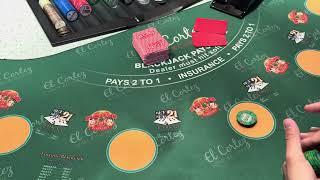 $2000 Double or DUST Blackjack Session in Las Vegas