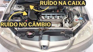 Honda Civic 2006 c/ Ótimo Motor Original - Ruídos na Caixa de Direção e no Câmbio Manual 