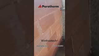 POROTHERM SMART BRICKS DRYFIX SYSTEM - Innovative Solution from Wienerberger