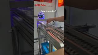 Do you want to know what is he doing? #apm #printingmachine