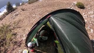 Spring is coming, Jurahike with my smallest tent.