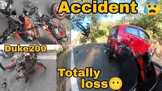 Deadly accident of Duke 200  | insta360 clip|@unknownexplorer3839  check complete video