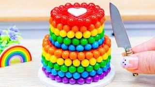 1000+ Satisfying Miniature Rainbow Chocolate Cake Decorating | Best Of Tiny Cakes By Yummy Bakery