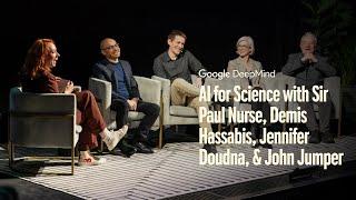 AI for Science with Sir Paul Nurse, Demis Hassabis, Jennifer Doudna, and John Jumper