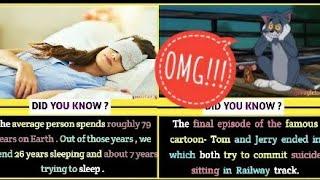 Did You Know #1 | Random Facts & Information | Insight facts 2 knowledge