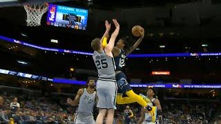 Ja Morant shocks the world with most insane poster dunk of career vs Spurs 