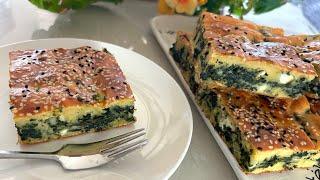 Red Lentil “Spanakopita” or “Börek” Spinach Pie️ You Will Fall in Love with This Recipe  #GF