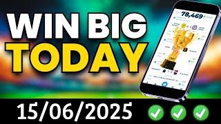 ACCURATE Football Predictions Today to WIN AGAIN! (15/06/2025) | Soccer Predictions for Today