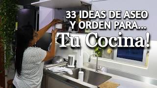 🟣 TIPS de Orden y Limpieza para TU COCINA! | Elimina el Ruido Visual! | Usos del PERCARBONATO! VLOGS