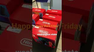 Black friday in Washington State