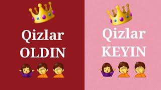 Qizlar oldin va Qizlar keyin | liboslar ‍️