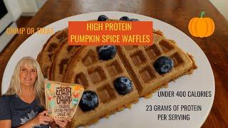 Protein Powerhouse Waffles: The Ultimate Plant-Based Breakfast #CHIMPORTREAT